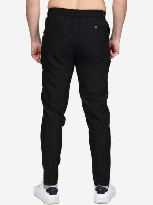 Pantalon taille elastique à bouton - Kiabi