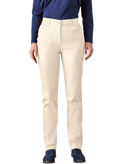 Pantalon taille haute 5 poches - DAXON - Kiabi