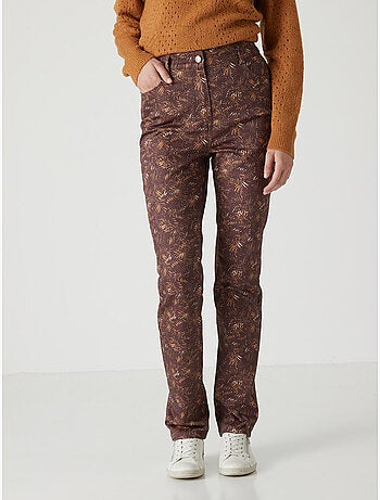Pantalon taille haute 5 poches - DAXON