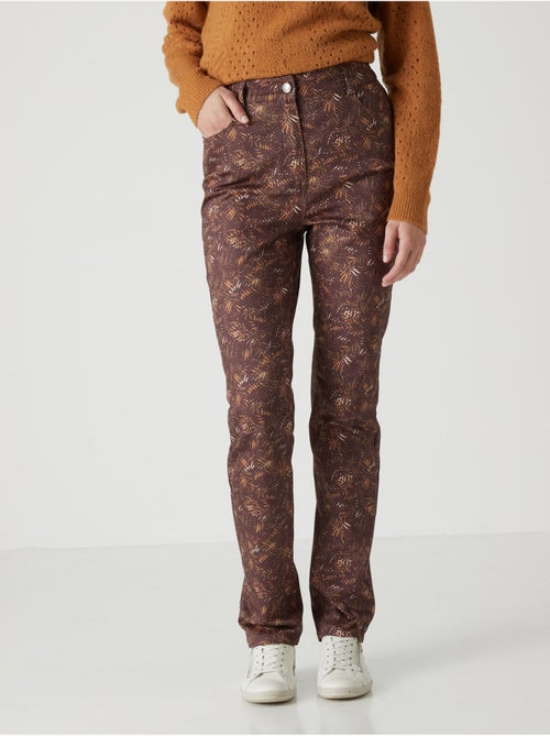Pantalon taille haute 5 poches - DAXON - Kiabi