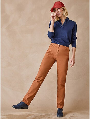 Pantalon taille haute 5 poches - DAXON