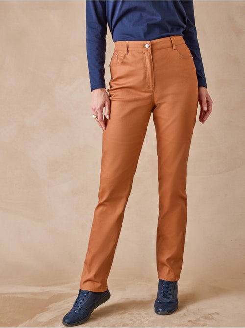Pantalon taille haute 5 poches - DAXON - Kiabi