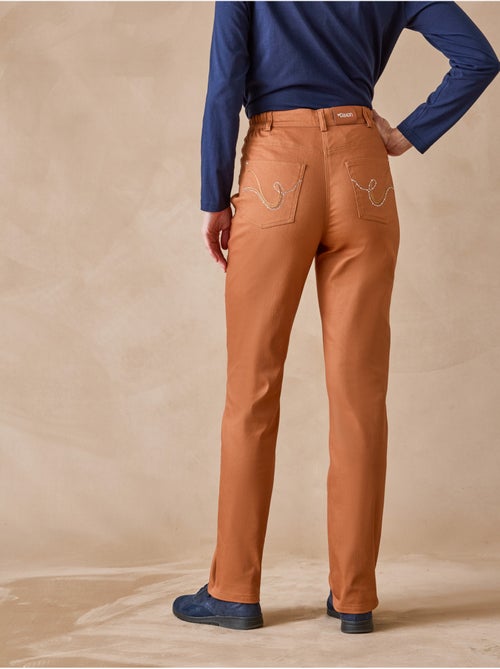 Pantalon taille haute 5 poches - DAXON - Kiabi