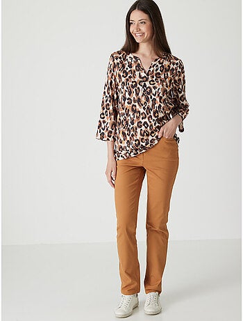 Pantalon taille haute 5 poches - DAXON