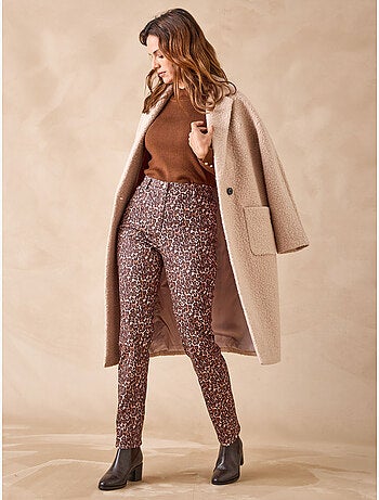 Pantalon taille haute 5 poches - DAXON