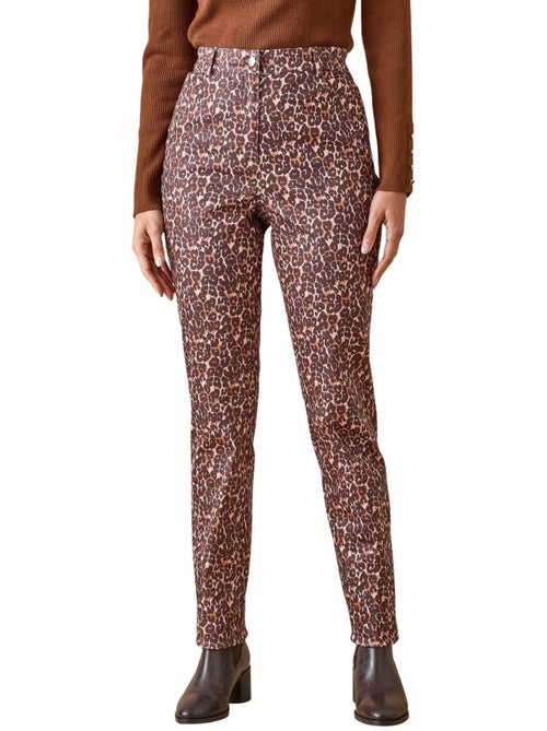 Pantalon taille haute 5 poches - DAXON - Kiabi