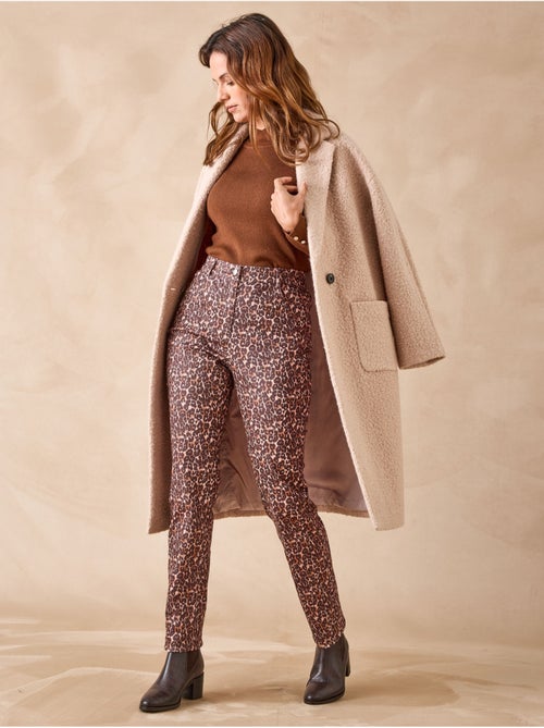 Pantalon taille haute 5 poches - DAXON - Kiabi