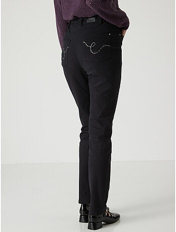 Pantalon taille haute 5 poches - DAXON