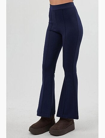 Pantalon taille haute à jambes évasées hiccup