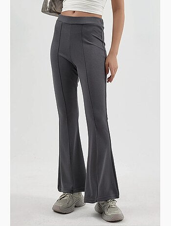 Pantalon taille haute à jambes évasées hiccup