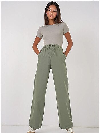Pantalon taille haute à jambes larges bdart