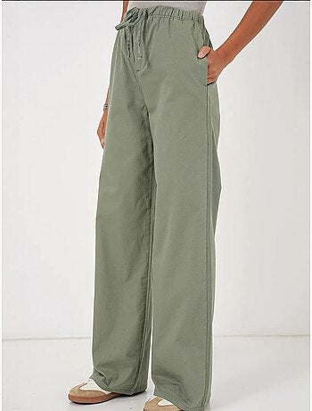 Pantalon taille haute à jambes larges bdart