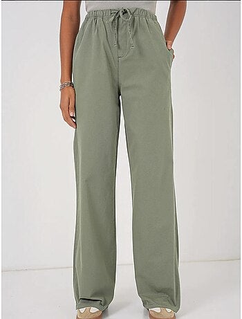 Pantalon taille haute à jambes larges bdart