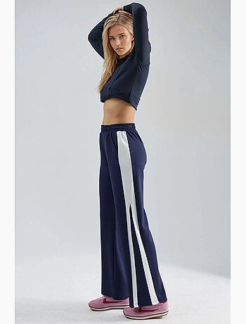Pantalon taille haute à jambes larges hiccup
