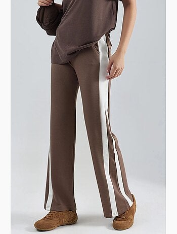Pantalon taille haute à jambes larges hiccup