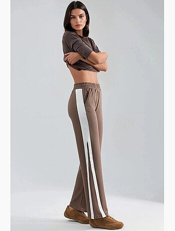 Pantalon taille haute à jambes larges hiccup