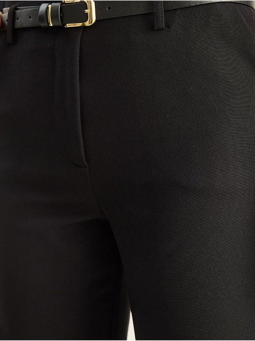 Pantalon taille haute à jambes larges lucci - Kiabi Pantalon taille haute à jambes larges lucci - Kiabi