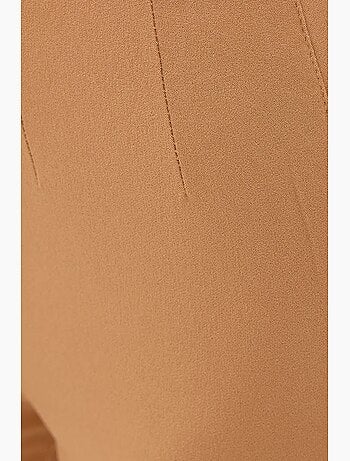 Pantalon taille haute coupe carotte hiccup