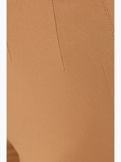 Pantalon taille haute coupe carotte hiccup - Kiabi Pantalon taille haute coupe carotte hiccup - Kiabi