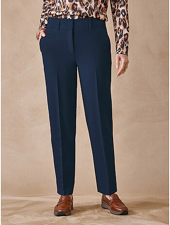 Pantalon taille haute coupe droite - daxon