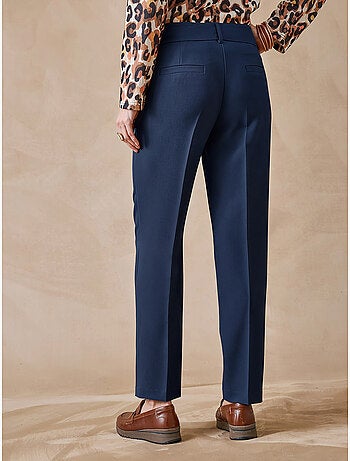 Pantalon taille haute coupe droite - daxon