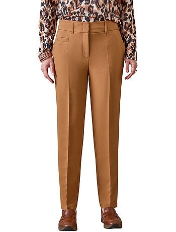 Pantalon taille haute coupe droite - daxon