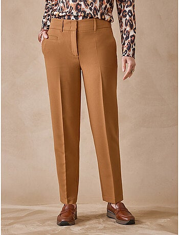 Pantalon taille haute coupe droite - daxon