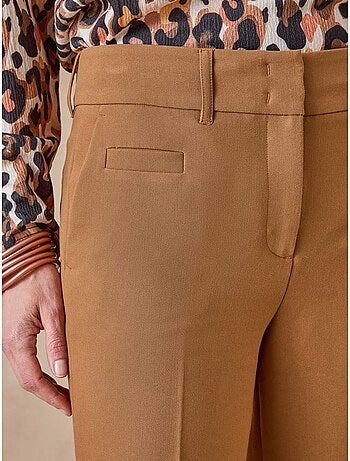 Pantalon taille haute coupe droite - daxon