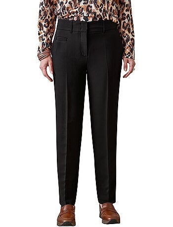 Pantalon taille haute coupe droite - daxon