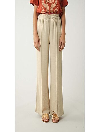 Pantalon taille haute 'Deeluxe'