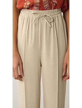 Pantalon taille haute 'Deeluxe'
