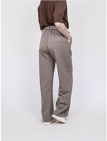 Pantalon taille haute EDERINA