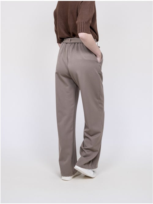 Pantalon taille haute EDERINA - Kiabi