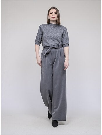 Pantalon taille haute EDERINA