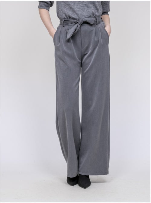 Pantalon taille haute EDERINA - Kiabi