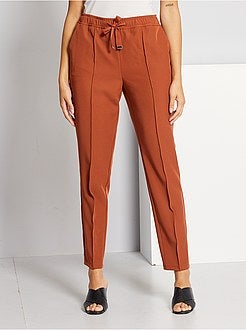 Pantalon taille haute - Kiabi