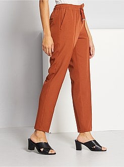 Pantalon taille haute - Kiabi