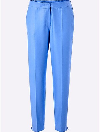 Pantalon Tailleur 20% Soie - Taille Standard - helline