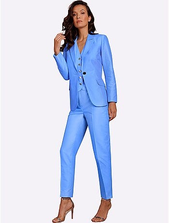 Pantalon Tailleur 20% Soie - Taille Standard - helline