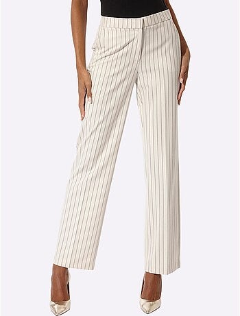 Pantalon tailleur entretien très facile - taille standard - helline