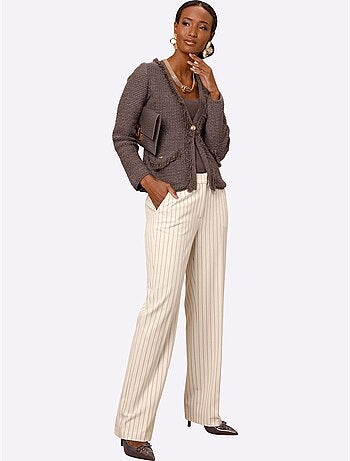 Pantalon tailleur entretien très facile - taille standard - helline