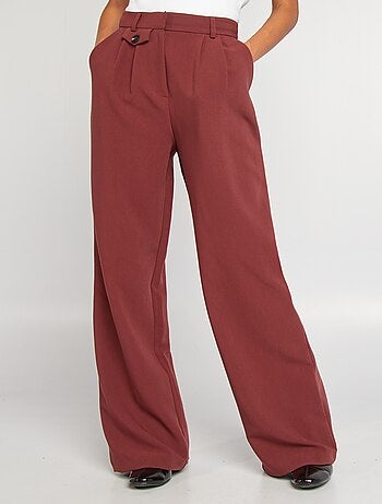 Pantalon Femme Noir Taille 12 - Coupe Droite, Fermeture à Glissière, Occasion Très Bon état