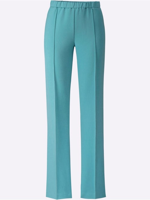 Pantalon Tailleur Mélange De Matières Facile D'entretien - Taille Courte - Witt - Kiabi Pantalon Tailleur Mélange De Matières Facile D'entretien - Taille Courte - Witt - Kiabi