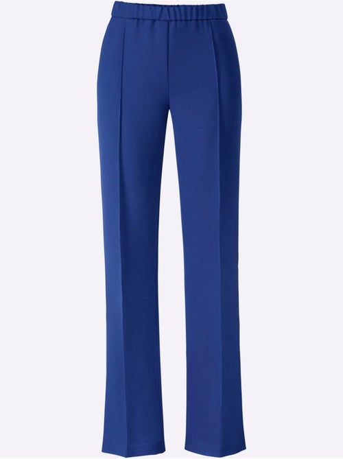 Pantalon Tailleur Mélange De Matières Facile D'entretien - Taille Courte - Witt - Kiabi Pantalon Tailleur Mélange De Matières Facile D'entretien - Taille Courte - Witt - Kiabi