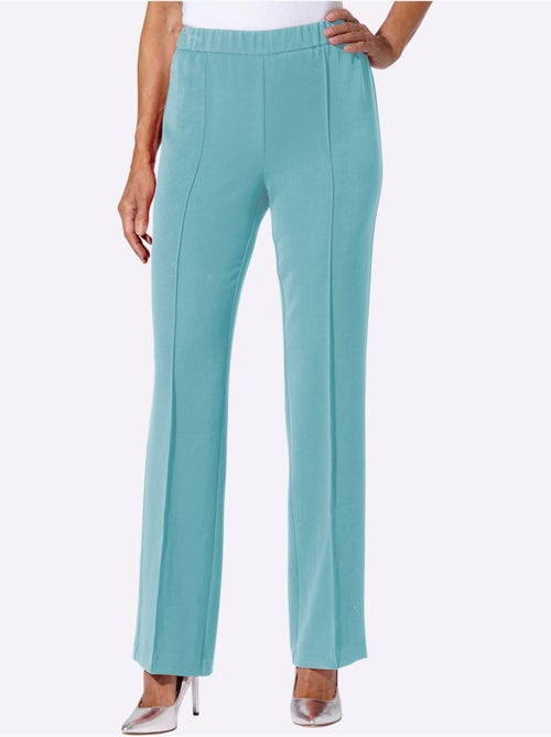 Pantalon Tailleur Mélange De Matières Facile D'entretien - Taille Standard - Witt - Kiabi Pantalon Tailleur Mélange De Matières Facile D'entretien - Taille Standard - Witt - Kiabi
