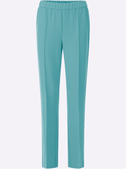 Pantalon Tailleur Mélange De Matières Facile D'entretien - Taille Standard - Witt - Kiabi Pantalon Tailleur Mélange De Matières Facile D'entretien - Taille Standard - Witt - Kiabi