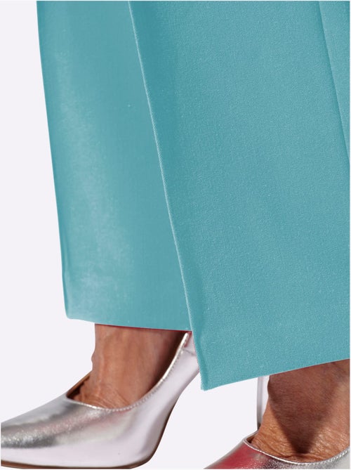 Pantalon Tailleur Mélange De Matières Facile D'entretien - Taille Standard - Witt - Kiabi Pantalon Tailleur Mélange De Matières Facile D'entretien - Taille Standard - Witt - Kiabi