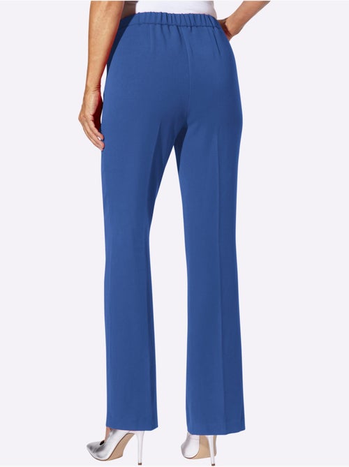 Pantalon Tailleur Mélange De Matières Facile D'entretien - Taille Standard - Witt - Kiabi