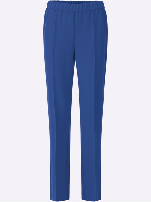 Pantalon Tailleur Mélange De Matières Facile D'entretien - Taille Standard - Witt - Kiabi