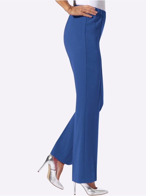 Pantalon Tailleur Mélange De Matières Facile D'entretien - Taille Standard - Witt - Kiabi